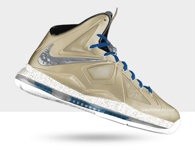 Nike Lebron X Id Metallic Options Available 05