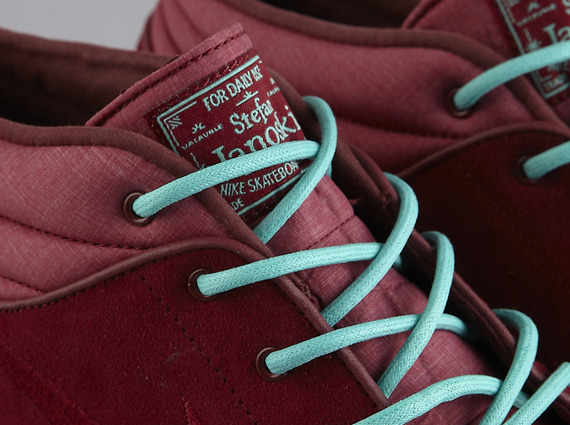 Nike SB Stefan Janoski Mid - Team Red - Crystal Mint