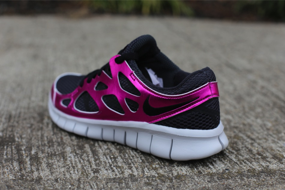 Nike Wmns Free Run 2 Prm Ext Black Rave Pink 3