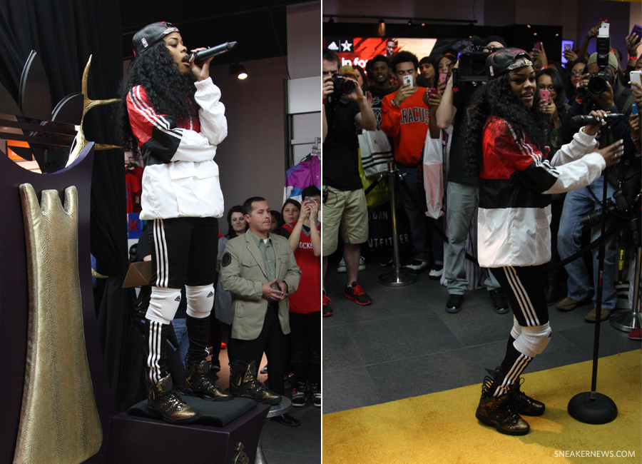 Teyana Taylor Adidas Harlem Glc Release Event 11