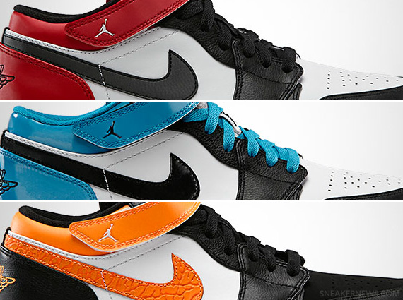 Air Jordan 1 Strap Low - May 2013 Colorways