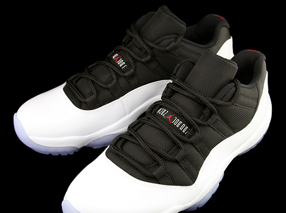 Air Jordan XI Low - White - Black - True Red | Release Date