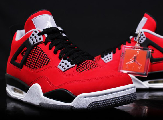 Air Jordan IV "Fire Red Nubuck"
