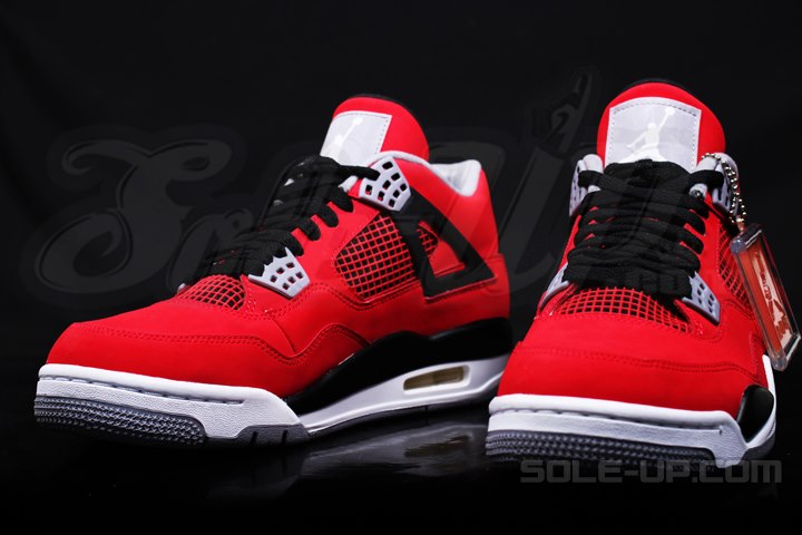 Air Jordan Iv Fire Red Nubuck 4