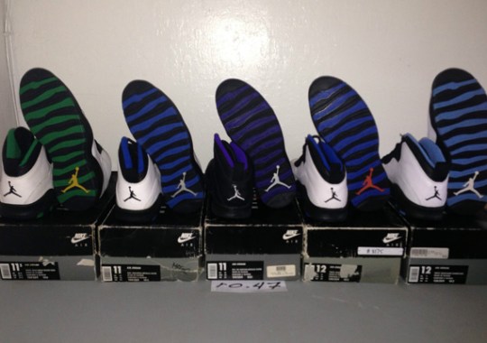 Air Jordan X “City Pack” – Available on eBay
