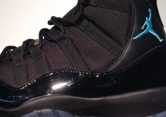 Air Jordan XI – Black – Gamma Blue – Varsity Maize