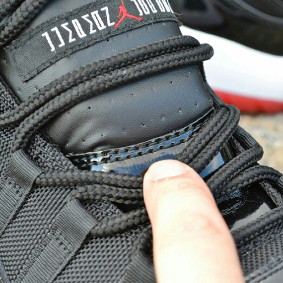 Air Jordan Xi Bred Pump Customs 3