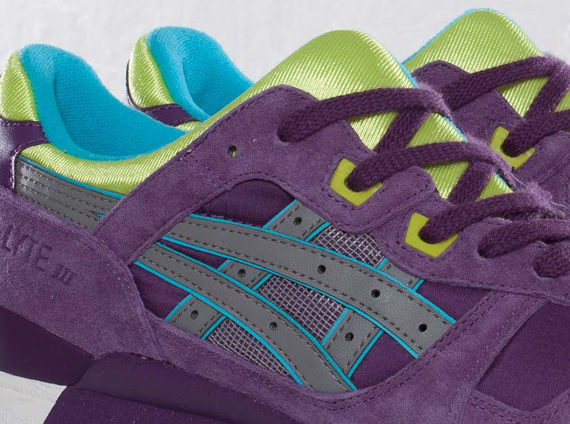 Asics Gel Lyte III – Purple – Blue – Citron