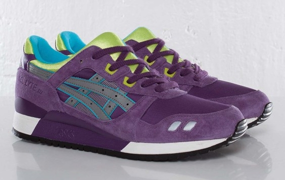 Asics Gel Lyte Iii Purple Blue Neon 07