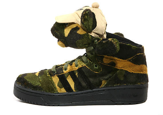 Camo Jeremy Scott Adidas Bear 1