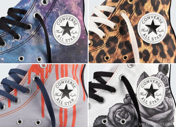 Converse All Star Design Your Own Graphic Options