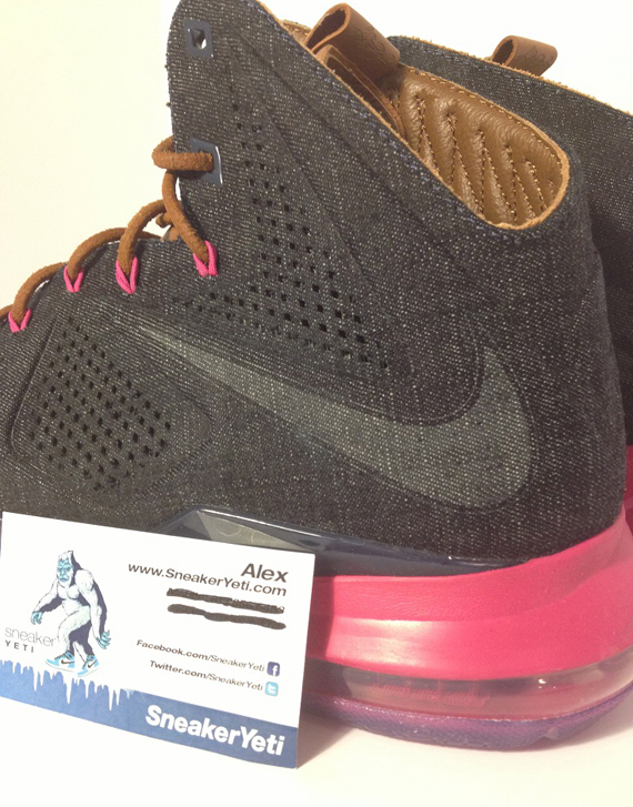 Denim Nike Lebron 10 Nsw 4