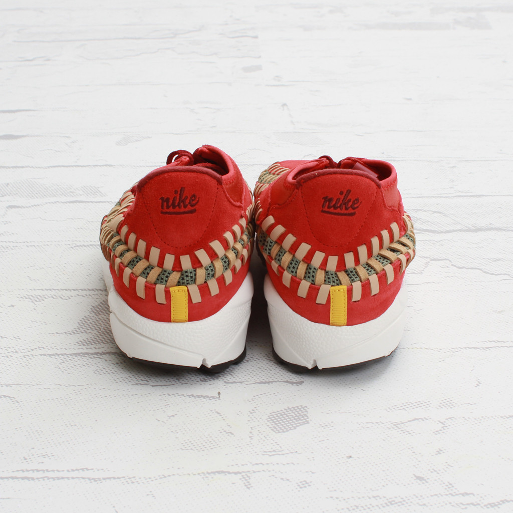 Nike Air Footscape Woven Chukka Knit Red Reef Available 5