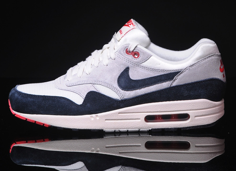 Nike Air Max 1 Og Sail Dark Obsidian Neutral Grey 2