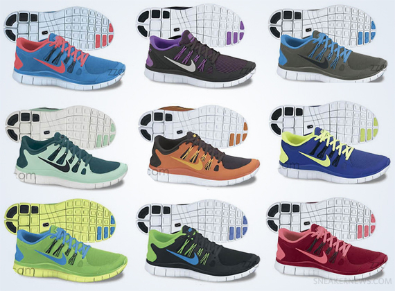 Nike Free 5.0+ - Upcoming Colorways