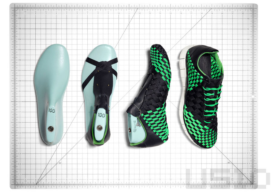 Nike Free Inneva Woven Black Poison Green Sail 03