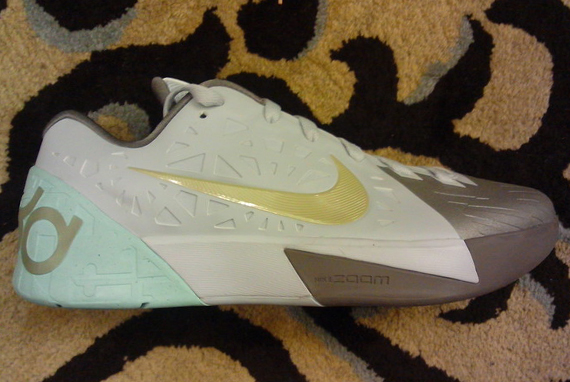 Nike Kd Trey5 White Mint Grey 4