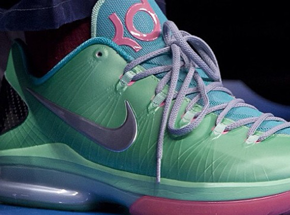 Nike Kd V Elite Mint Pink 1