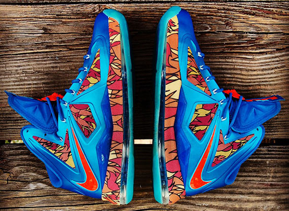 Nike LeBron X "China" Customs by Gourmet Kickz