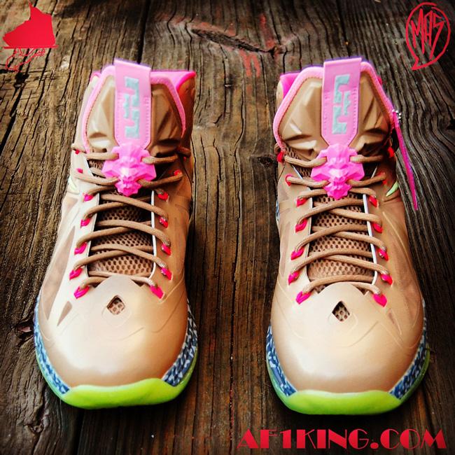 Nike Lebron X Homme Project Net Yeezy Customs 07