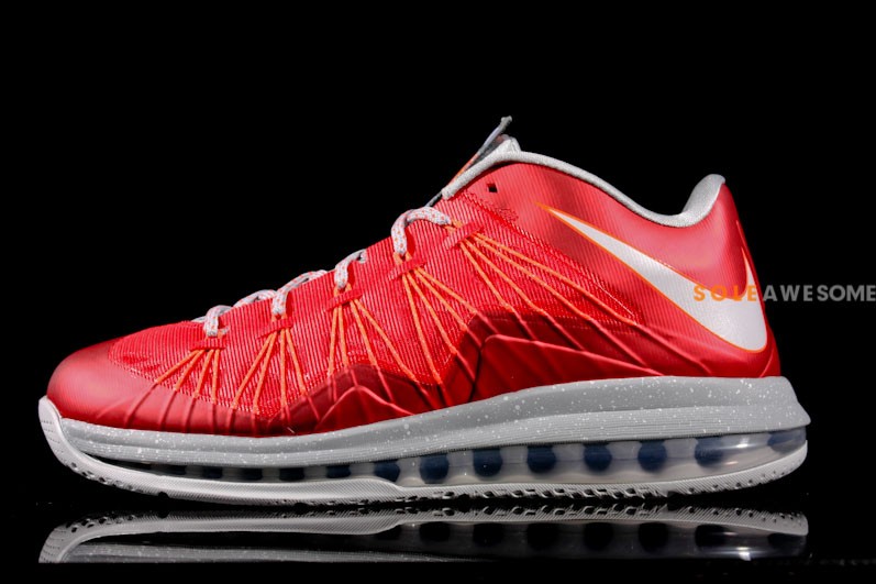 Nike Lebron X Low University Red 02