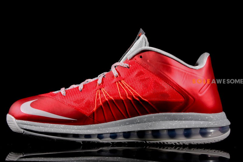 Nike Lebron X Low University Red 04