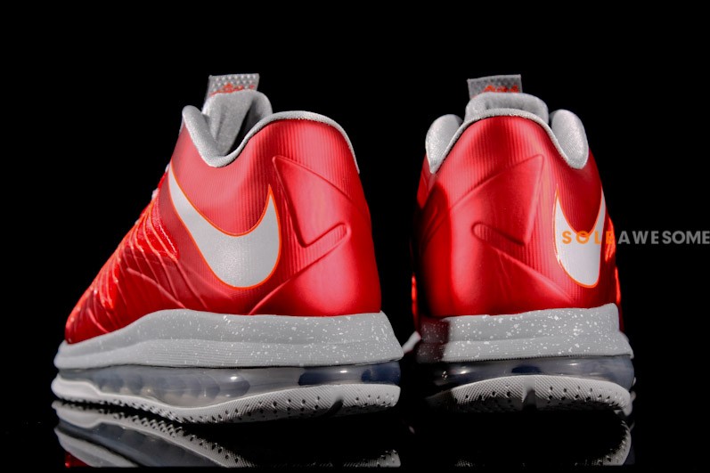 Nike Lebron X Low University Red 11