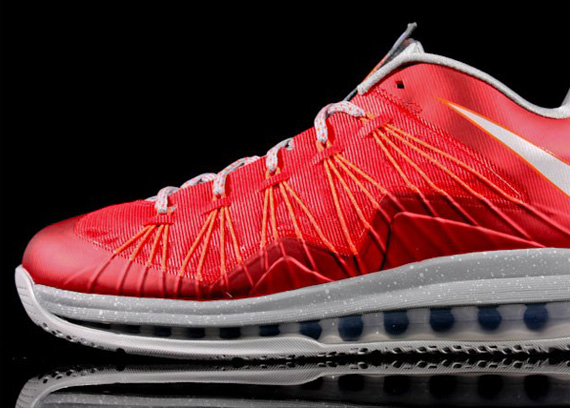 Nike LeBron X Low "University Red"
