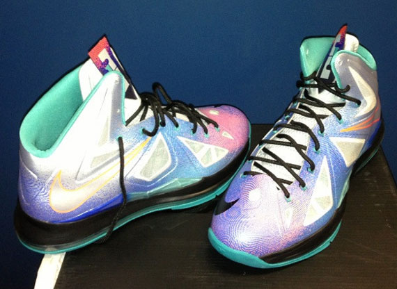 Nike Lebron X Pure Platinum