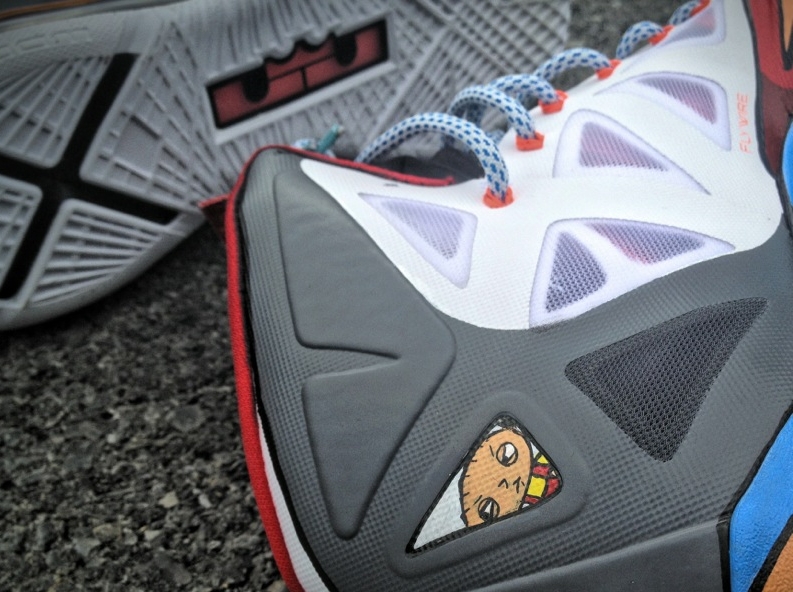 Nike LeBron X "Stewie" Customs by Mache
