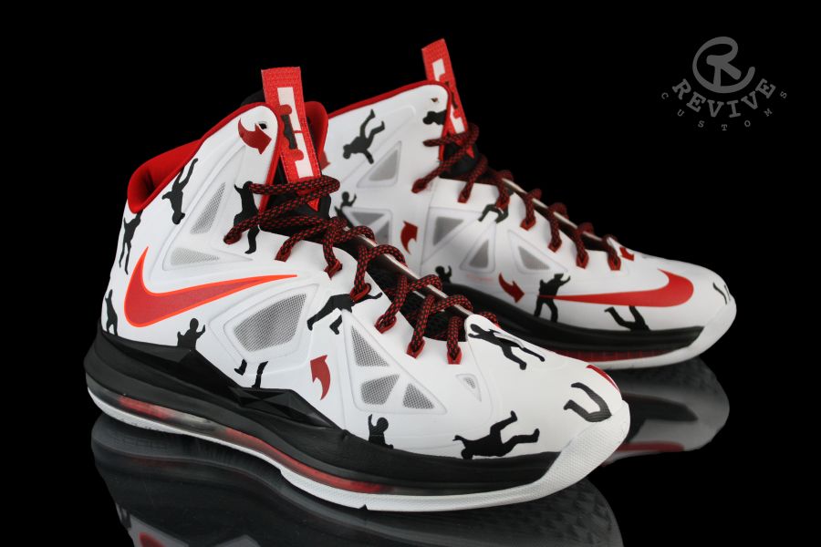 Nike Lebron X Tommy Boy Customs 02