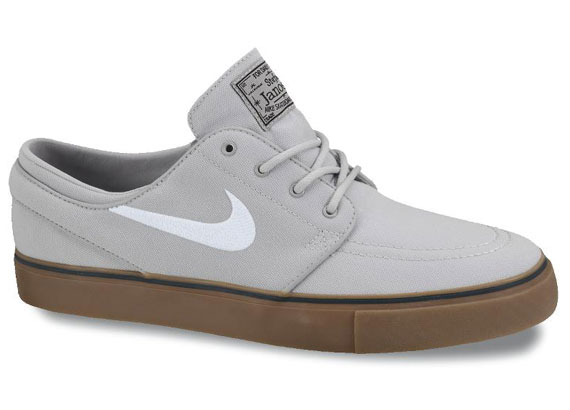 Nike Stefan Janoski Wolf Grey Gum Medium Brown White April 2013