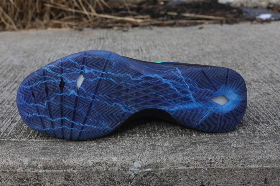 Nike Zoom Hyperdisruptor Hyper Blue Poison Green Blackened Blue 3
