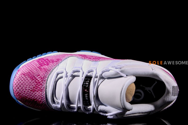 Air Jordan 11 Low Gs Pink Snakeskin 07