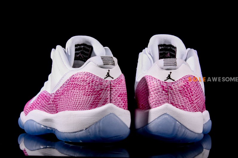Air Jordan 11 Low Gs Pink Snakeskin 08