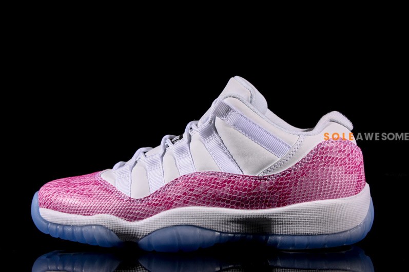Air Jordan 11 Low Gs Pink Snakeskin 11