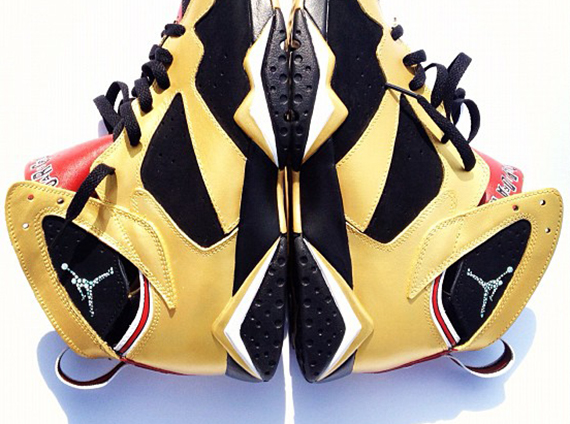 Air Jordan VII "92 Champ" Customs by El Cappy