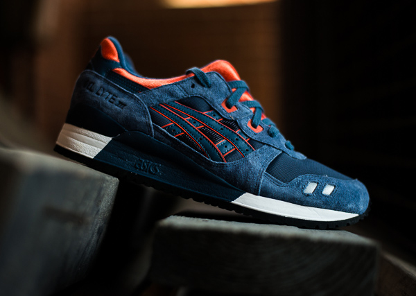 Asics Gel Lyte Iii Navy Org 2