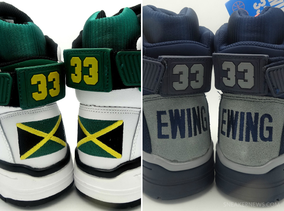 Ewing 33 Hi "Jamaica" + "Georgetown" 4/20 Restock