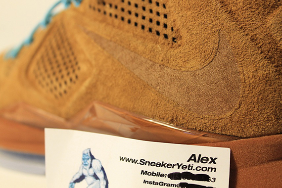 Hazelnut Brown Suede Nike Lebron X Nsw 3