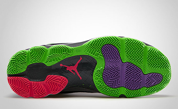 Jordan Cp3.vi Ae Wolf Grey Bright Crimson Dark Grey Electric Green 1