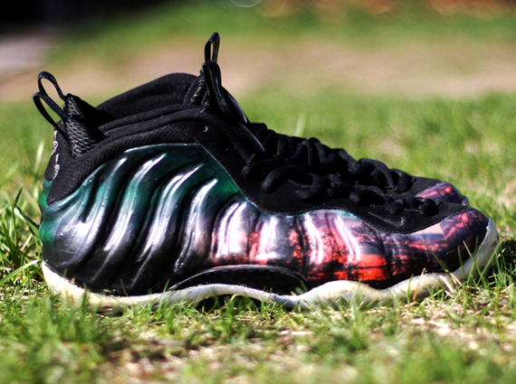 Nike Air Foamposite One "E.T. Foam Home" Customs by RBN