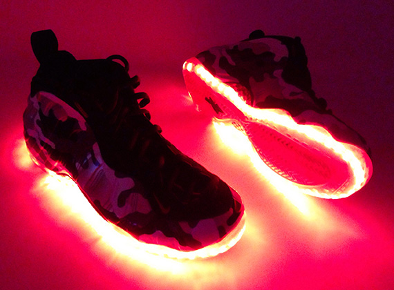 Nike Air Foamposite One "Fighter Jet" – Light-Up Customs by Sole Swap