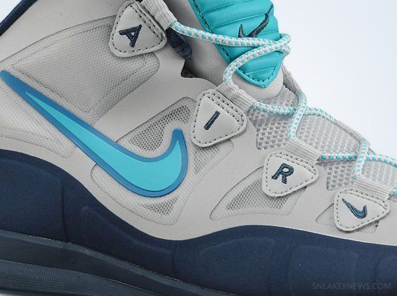 Nike Air Max Uptempo Fuse 360 - Pure Platinum - Sport Turquoise - Squadron Blue - Neo Turquoise