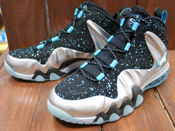 Nike Barkley Posite Max Metallic Silver Gamma Blue