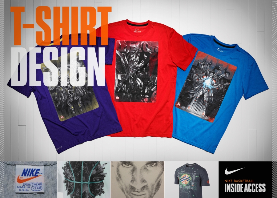 Nike Basketball Inside Access Superhuman T Shirt Designs 11