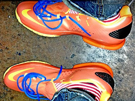 Nike KD V Elite "Thunder" - Orange