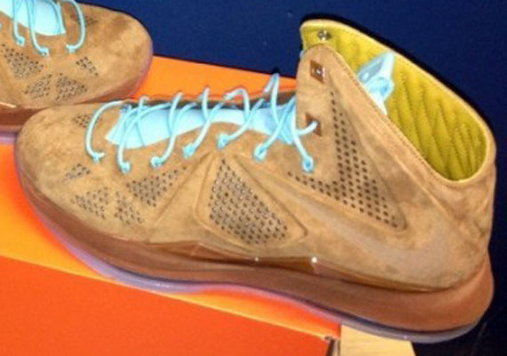 Nike LeBron X "Brown Suede/Hazelnut" - Release Date