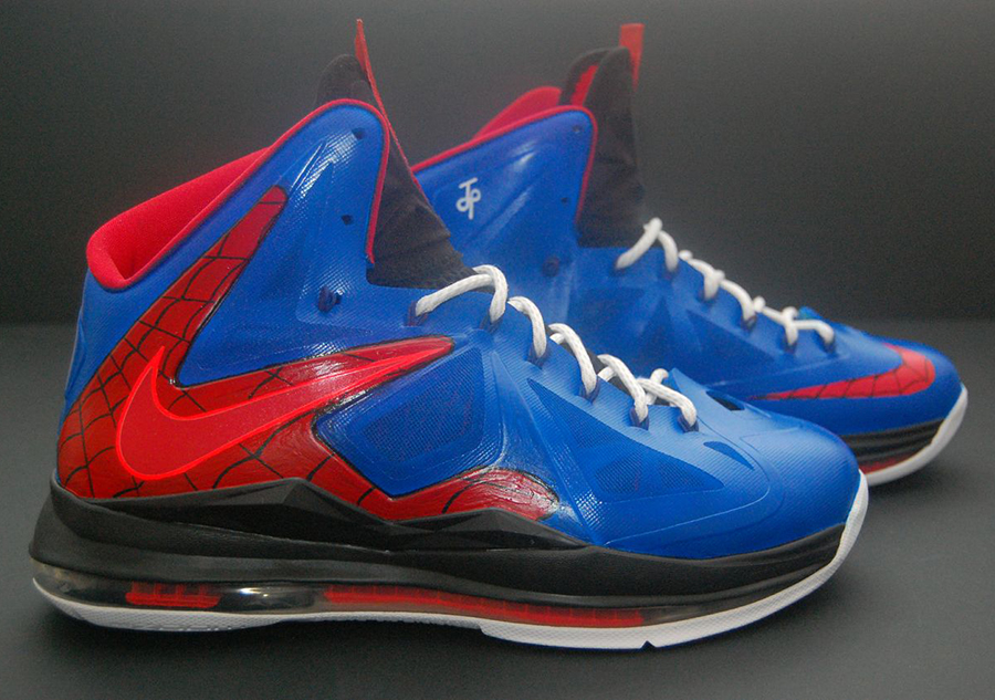 Nike Lebron X Spiderman Customs Jp
