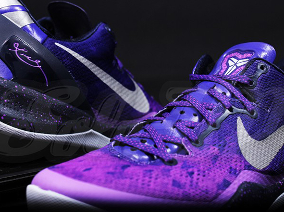Nike Kobe 8 - Purple Gradient - White - Black